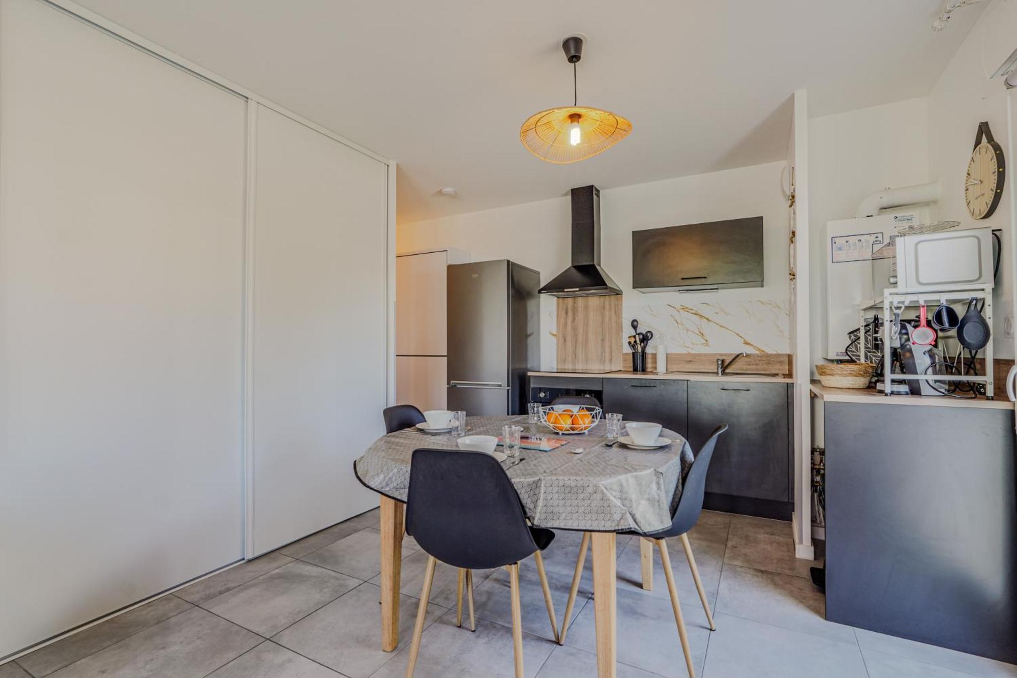 Appartement T2 Ideal 2 Personnes-150 M De La Plage Biscarrosse Exterior photo
