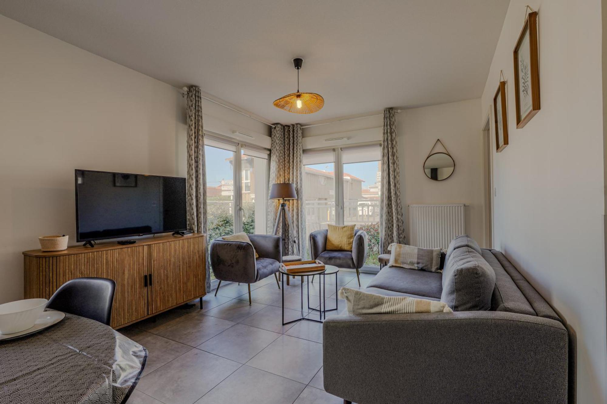 Appartement T2 Ideal 2 Personnes-150 M De La Plage Biscarrosse Exterior photo